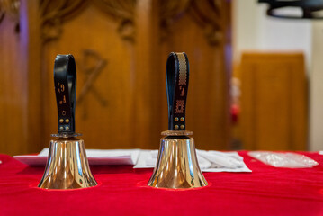 Hand bell choir at church