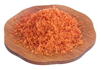 Pile of red sugar