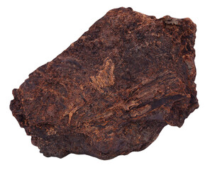 Close up of peat block