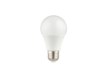 LED light bulb on a white background.
Energy saving LED lamp.