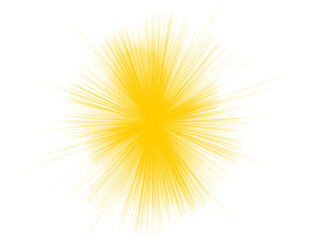 Fototapeta premium Overlays, overlay, light transition, effects sunlight, lens flare, light leaks. High-quality stock PNG image of sun rays light overlays yellow flare glow isolated on transparent background for design
