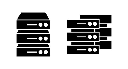 Database icon vector illustration. database sign and symbol