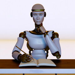 Naklejka premium A.I.