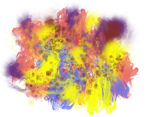 abstract watercolor Abstract art, Colorful Art Background, watercolor splatter, PNG, Transparent
