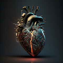 A beating heart picture