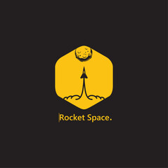 rocket space logo 