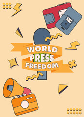 pers vector design element banner doodle