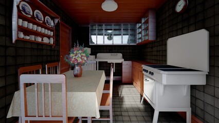 empty room without person liminal space