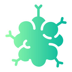 cancer gradient icon