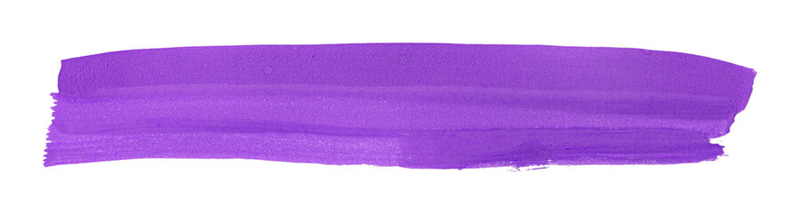 purple brush isolated on transparent background purple watercolor,png.