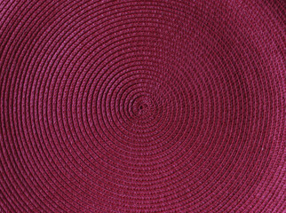 Fototapeta na wymiar Spiral or circular texture of dark red color