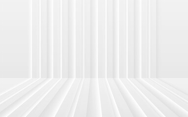 Abstract. Geometric shape overlab white background. light and shadow .Vector.