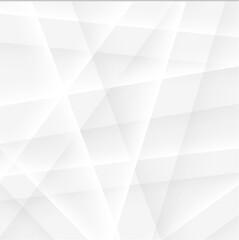 Obraz premium Abstract. Geometric shape overlab white background. light and shadow .Vector.