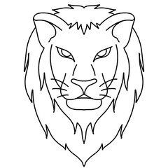 Black stripes, animal-shaped stripes, lion's head stripes, patterns, used as background images.