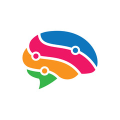 Brain tech logo images