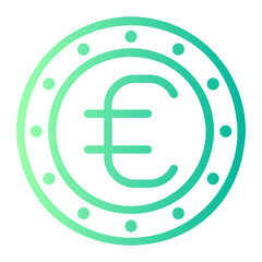 coin gradient icon