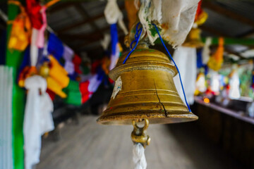 Buddhist temple bells 