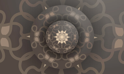 Colorful Mandala with pattern Vintage decorative elements. Oriental pattern, vector illustration. Arabic, islam, Indian, moroccan,spain, turkish, pakistan, chinese, ottoman motifs. Coloring book page