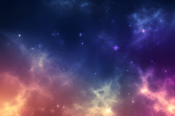Obraz na płótnie Canvas Space galaxy abstract background
