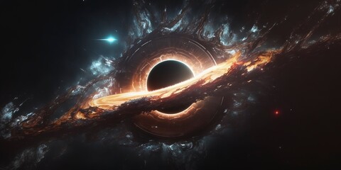 beyond the event horizon, cosmic horror with Generative AI