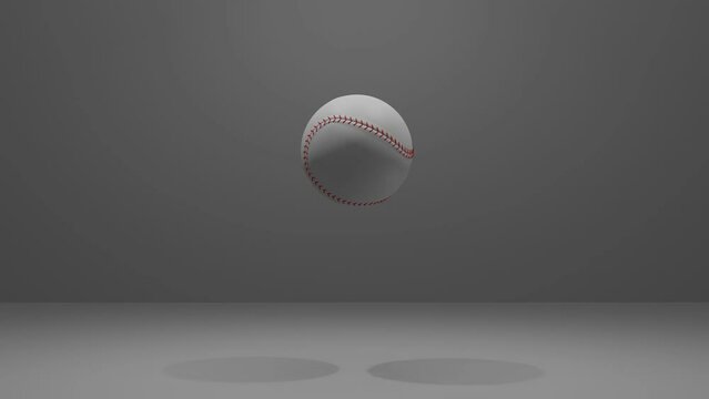 3D 野球ボール 落下