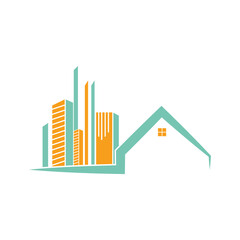 Fototapeta premium building icon