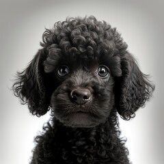 puppy poodle dog with Generative AI