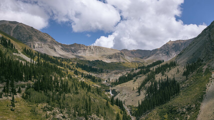 Colorado Mountains on Imogene Pass