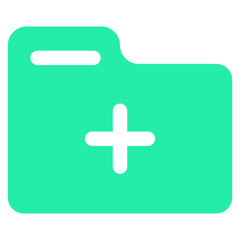 Obraz premium Add Folder icon