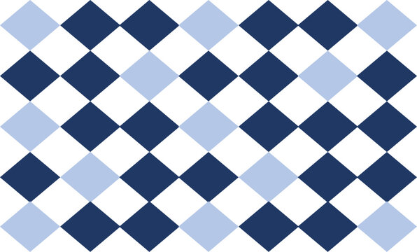 blue diamond checkerboard repeat  pattern, replete  image, design for fabric pattern