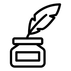 ink glyph icon