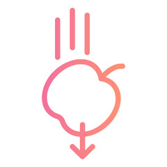 gravity gradient icon