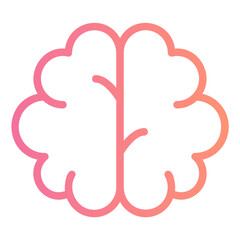 brain gradient icon