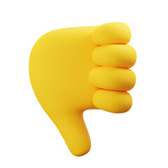 thumbs down 3D Icon