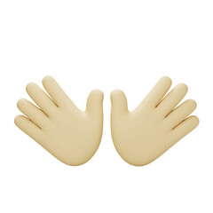 peek a boo gestures 3D Icon