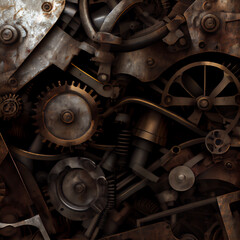 Mechanical pattern texture