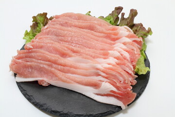 豚肉ロースしゃぶしゃぶ用 © YUMU
