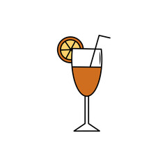 glass of cocktails