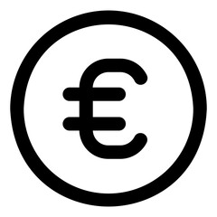 Obraz premium euro sign icon