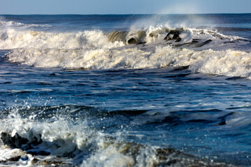 大波と虹（豊頃町）