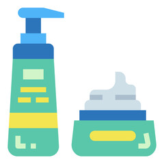 moisturizer flat icon style