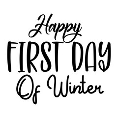 Happy First Day of Winter