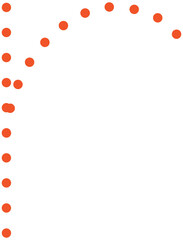 Lowercase Tracing Alphabet Dot Font r