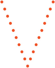 Lowercase Tracing Alphabet Dot Font v