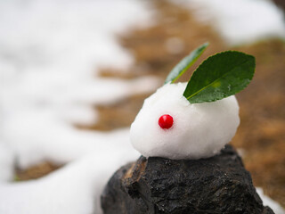 雪うさぎ