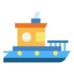 guard flat icon style