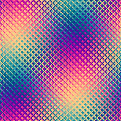 Geometric abstract pattern. Halftone small dots pattern.