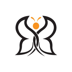 Beauty butterfly logo images
