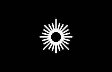 Logo Sunset Line, Logo Sun, Minimalist, elegant, simple, modern, beauty, social media, template, creative. editable color and easy to use. Let's Make Your Design Easier