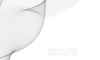 Grey Purple Wave Lines Background